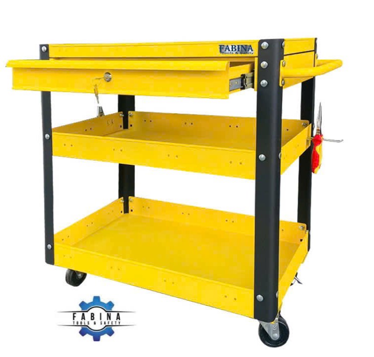 Giải pháp di động trong không gian làm việc hiện đại với xe đẩy đồ nghề