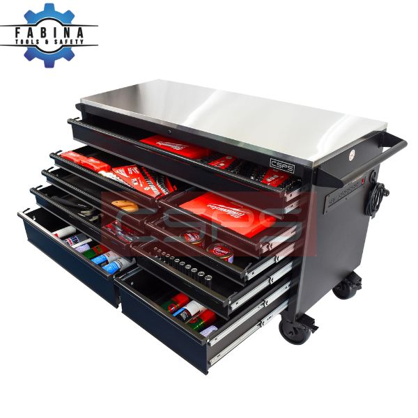 Sự khác biệt trong 1 ngày làm việc của người thợ có và không có tủ dụng cụ