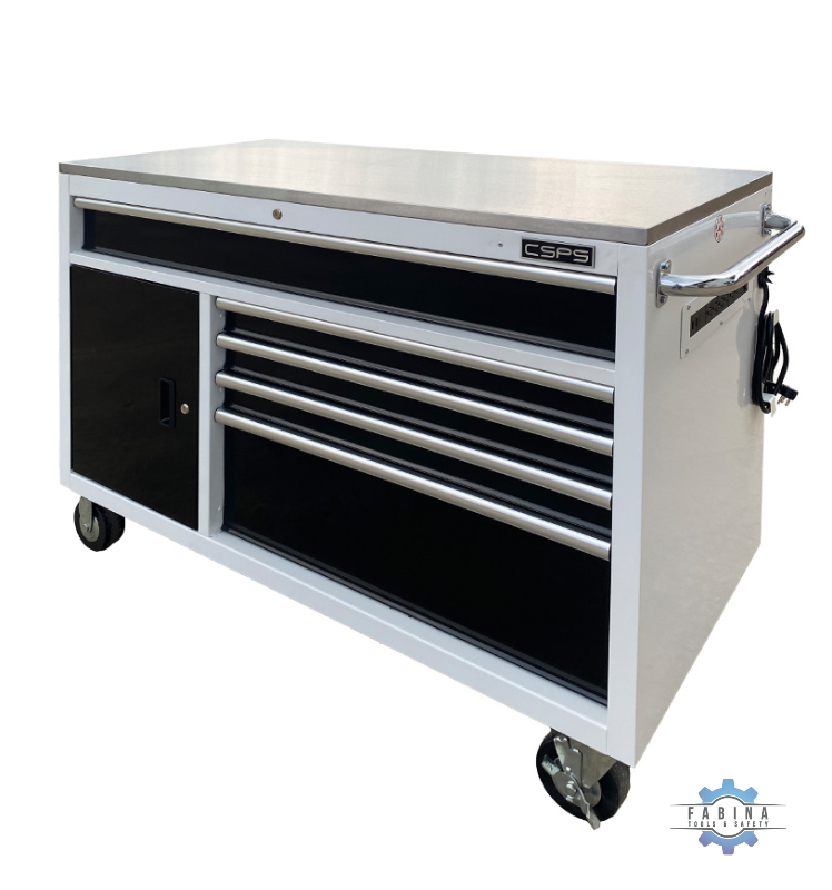 Sự khác biệt trong 1 ngày làm việc của người thợ có và không có tủ dụng cụ