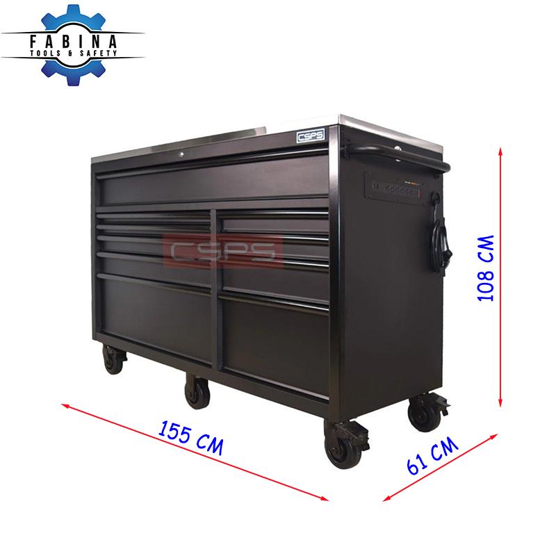 Tủ đồ nghề hệ thống vận hành của một garage chuyên nghiệp