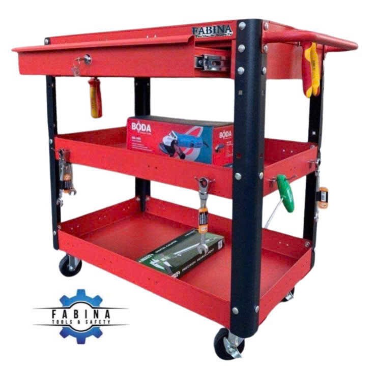 Xe đẩy dụng cụ ảnh hưởng thế nào đến năng suất của thợ chuyên nghiệp?