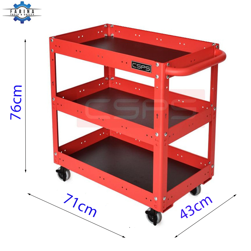 Xe đẩy dụng cụ ảnh hưởng thế nào đến năng suất của thợ chuyên nghiệp?