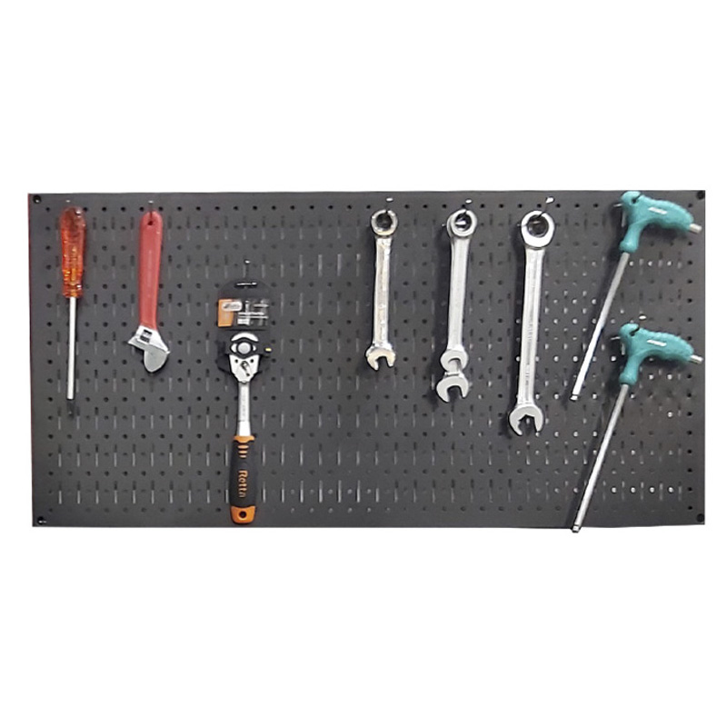 Tấm lưới Pegboard màu đen treo tường đa năng FABINA