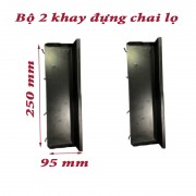 Bộ 2 khay để chai lọ