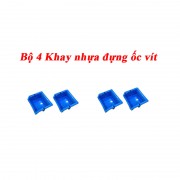 Bộ 4 Khay nhựa đựng ốc vít