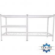 Kệ đa năng tấm lưới CSPS thấp màu trắng 182cm