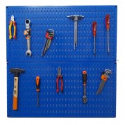 Tấm lưới Pegboard đa năng treo tường FABINA màu xanh dương bóng - 2 tấm