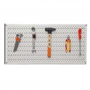 Tấm lưới Pegboard màu trắng treo tường đa năng FABINA