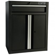 Tủ dụng cụ CSPS 61cm-01 hộc kéo màu đen (tay cầm trắng)