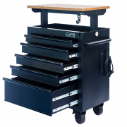 Tủ dụng cụ đồ nghề CSPS 76 cm – 05 hộc kéo tay nắm đen