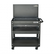 Xe đẩy CSPS 3 ngăn 01 hộc kéo kèm vách lưới - 71cm