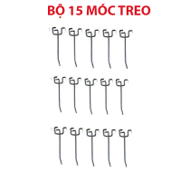 Bộ 15 móc treo dụng cụ vách lưới Pegboard