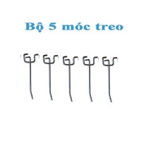 Bộ 5 móc treo dụng cụ vách lưới 10cm
