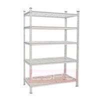 Kệ 5 tầng tấm lưới CSPS màu trắng ngang 152cm