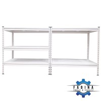 Kệ đa năng tấm thép thấp  CSPS màu trắng 182cm
