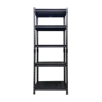 5 tier flexible shelf 61x35x183cm in black