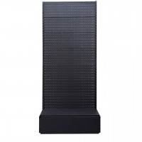 Black specialized tool rack