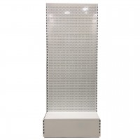 White specialized tool rack