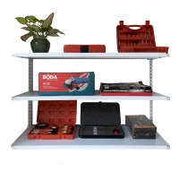 FABINA white multi-function wall shelf