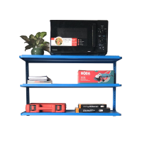 FABINA white multi-function wall shelf