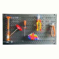 Tấm lưới Pegboard 69x40cm màu đen treo tường đa năng Fabina