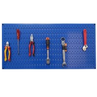 Tấm lưới Pegboard màu xanh dương bóng treo tường đa năng FABINA