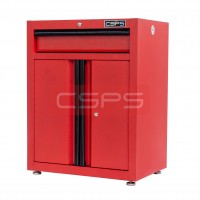 Tủ Dụng Cụ CSPS 61cm - 01 Hộc Kéo Màu Đỏ Chân Tăng Chỉnh