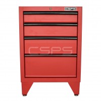 Tủ dụng cụ CSPS 61cm - 00 hộc kéo màu đen kèm vách lưới