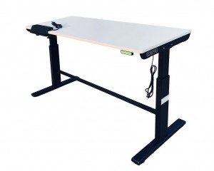 Bàn điều chỉnh độ cao bằng điện CSPS 168cm màu trắng