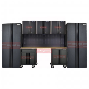 Bộ 8 tủ CSPS 335cm màu đen
