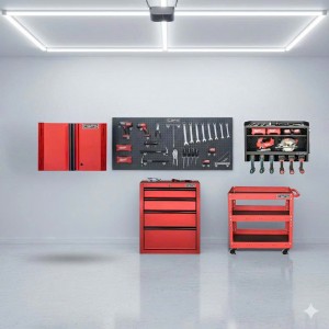 COMBO CSPS GIẢI PHÁP GARAGE TRỌN GÓI MÀU ĐỎ ĐEN