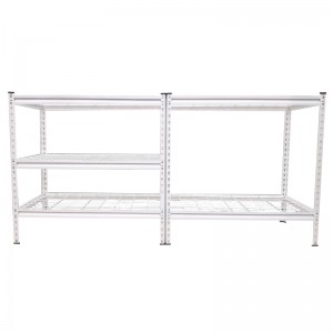 Kệ đa năng tấm lưới trắng thấp 182cm