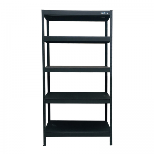 Kệ tấm thép 5 tầng 81cmx38cmx183cm màu đen  FABINA