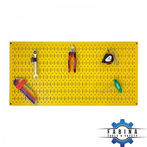 Tấm lưới pegboard màu vàng FABINA