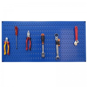 Tấm lưới Pegboard màu xanh dương bóng treo tường đa năng FABINA