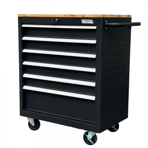 Tủ dụng cụ 6 hộc kéo màu đen Fabina