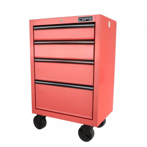 Tủ dụng cụ CSPS 61cm - 04 hộc kéo màu đỏ có bánh xe