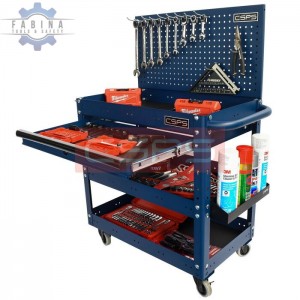 Xe đẩy dụng cụ ảnh hưởng thế nào đến năng suất của thợ chuyên nghiệp?